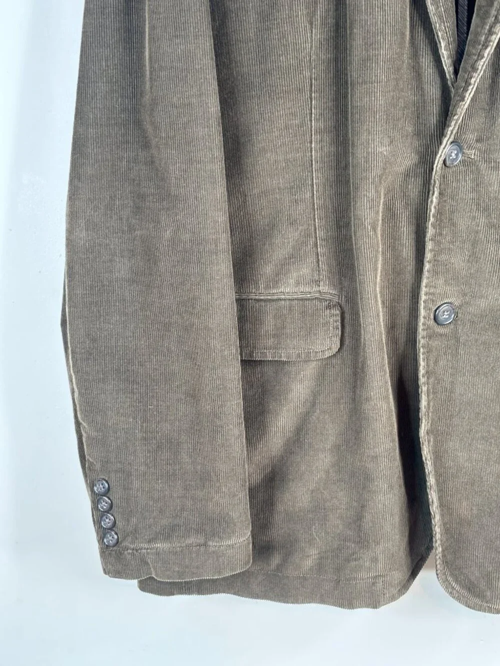 J Crew Mens XLT Corduroy Blazer Vintage Cord Jacket Academia Old Money Brown